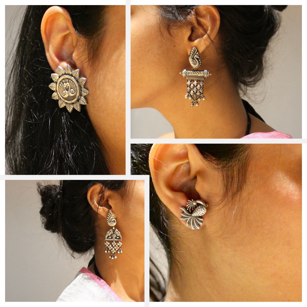 The Peacock Tale: Peacock Design Earrings and a Lot More