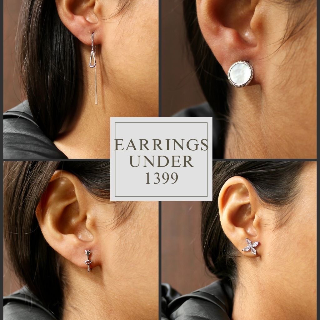 Silver Earrings Under ₹1399: Affordable Elegance for Every Woman
