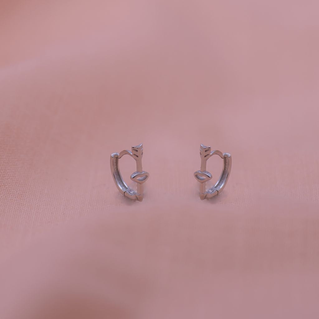 Arrow Pure Silver Mini Studs in 925 silver