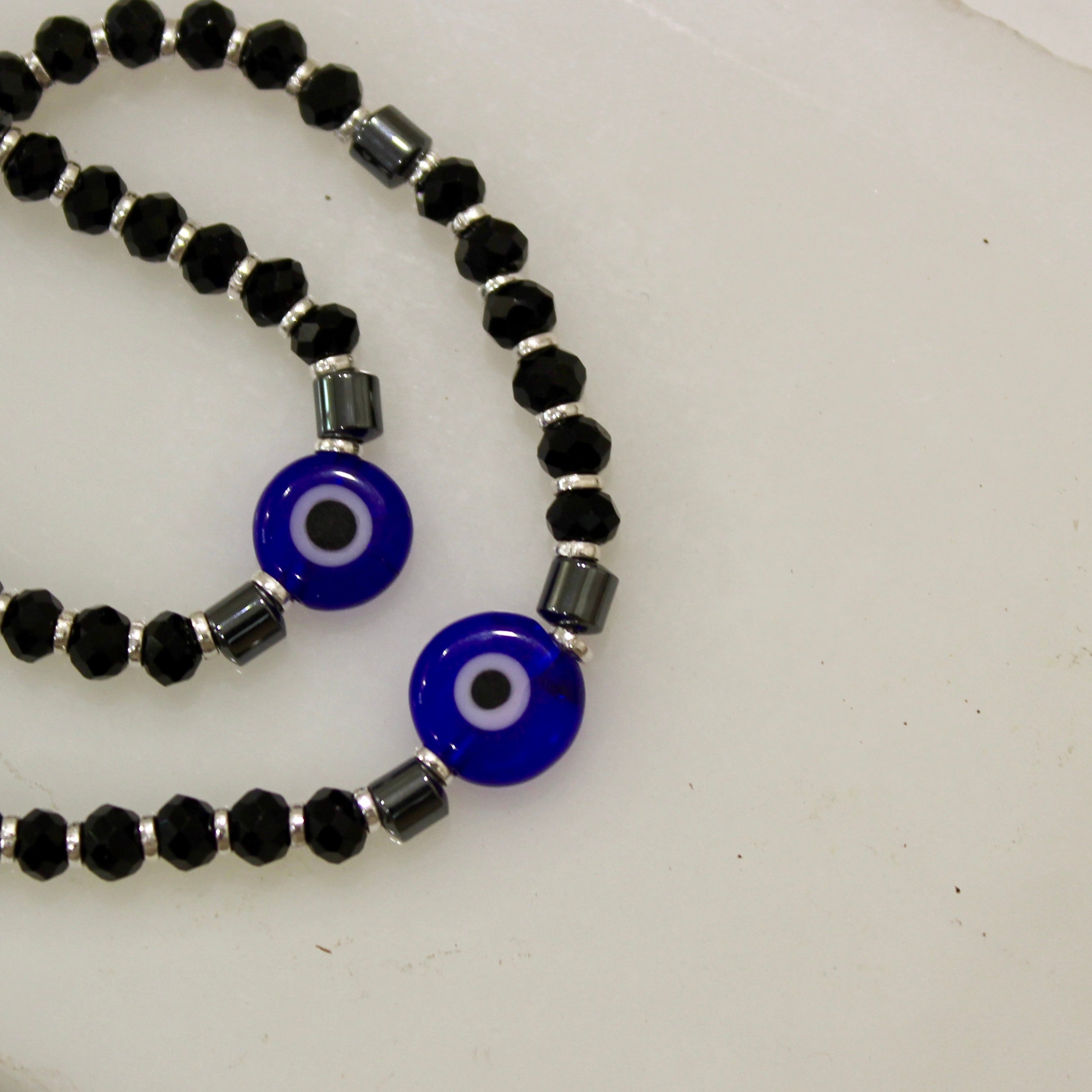 Evil Eye Classic Najaria Bracelets in 925 silver- Pair