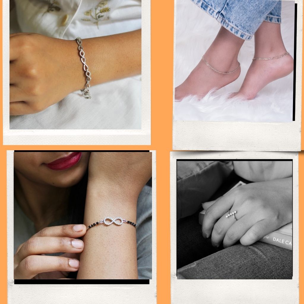 Shop Latest Women’s Rings, Anklets & Bracelets – 925 Silver Designs