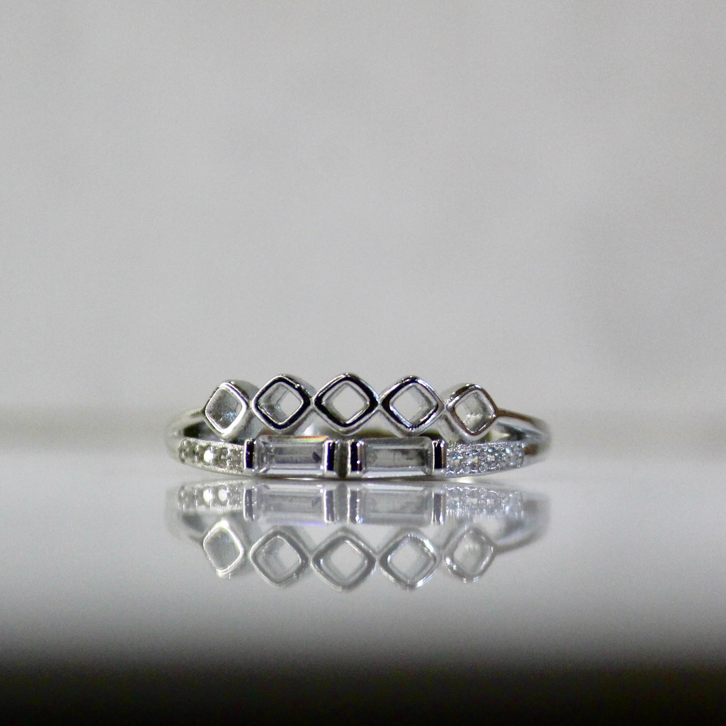 Braided crown minimal 925 sterling silver ring