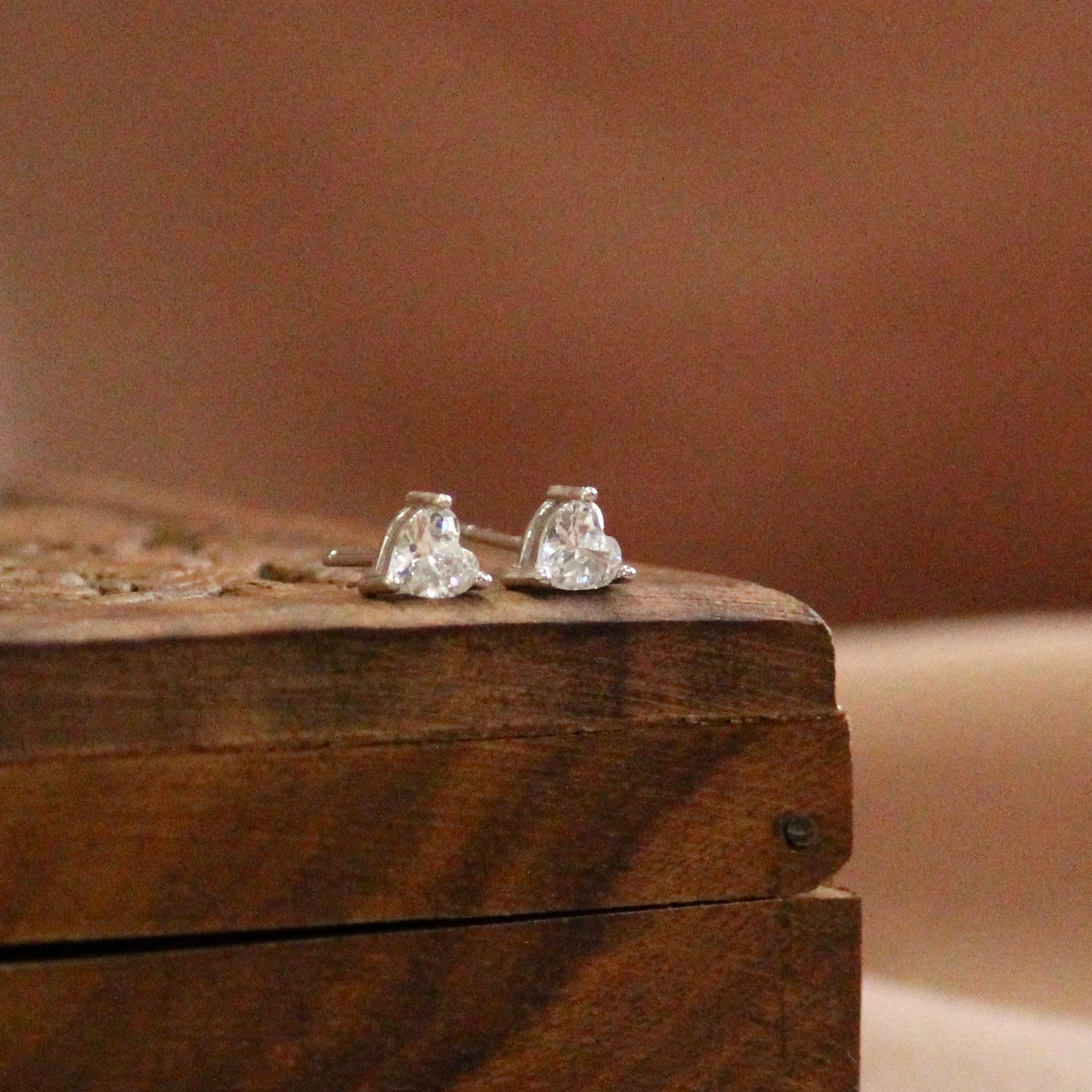  single stone 925 silver studs