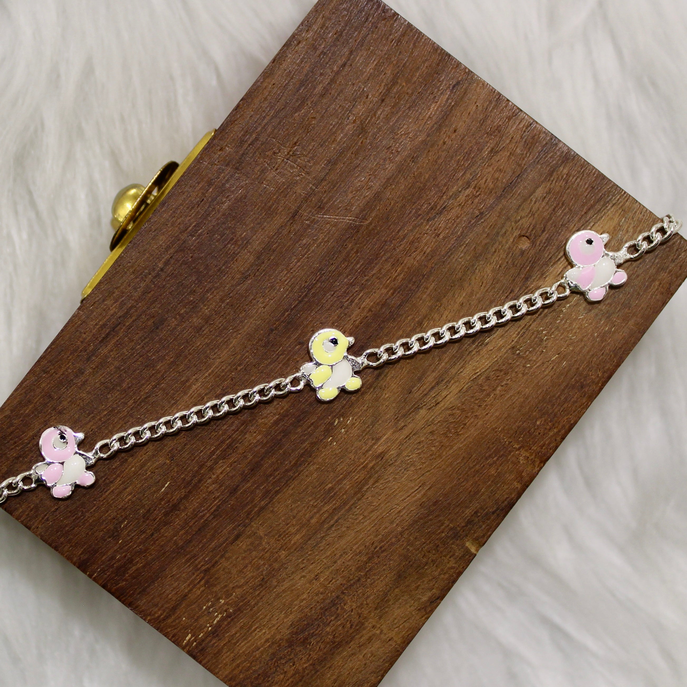 Bird Baby 925 Silver Anklet