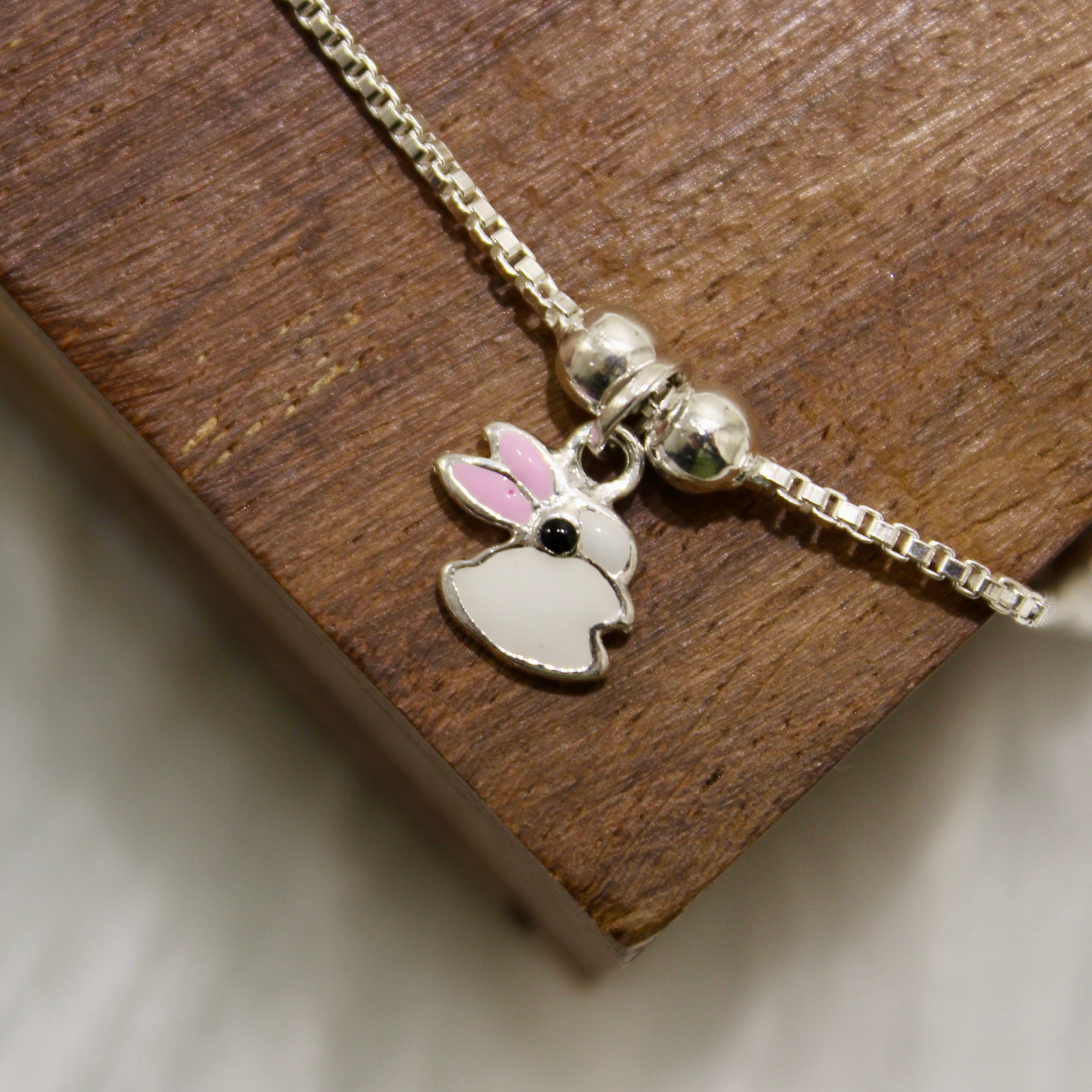 Rabbit Baby 925 Siver Anklet