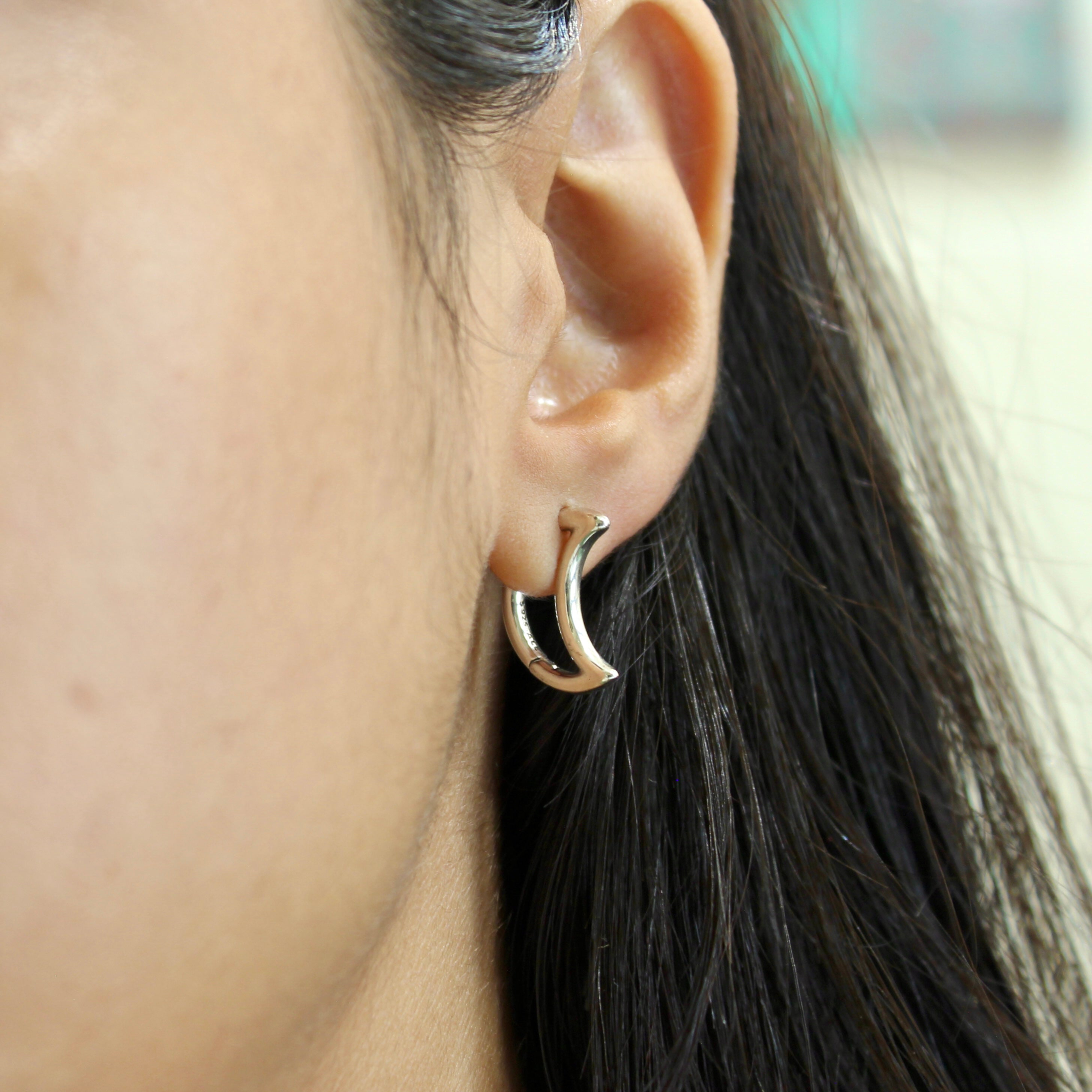 Moon Charm Bali in 925 Silver