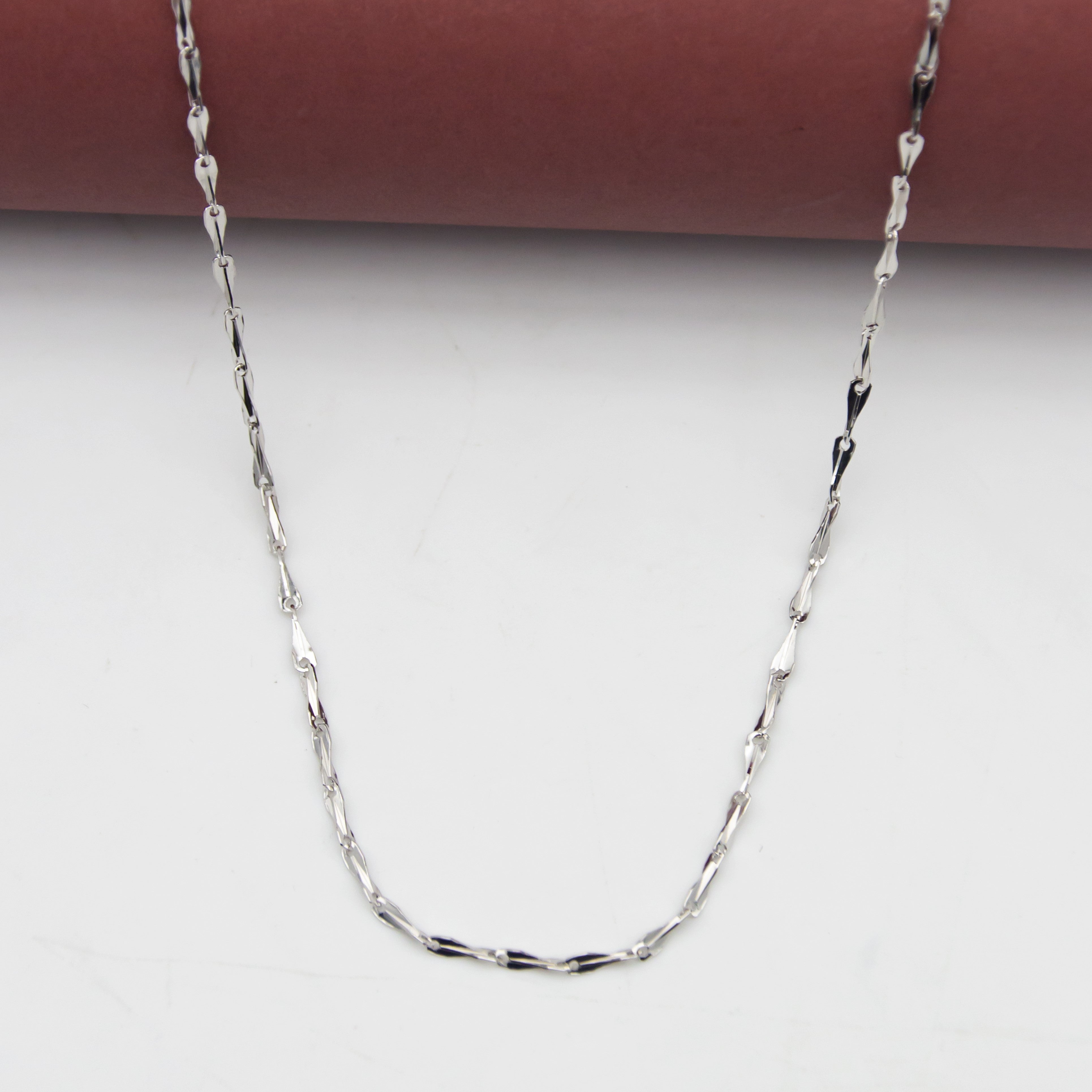 Classic linked 925 silver minimal chain